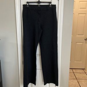 Lands’ End Heavy Charcoal Gray Knit Pants ten tall